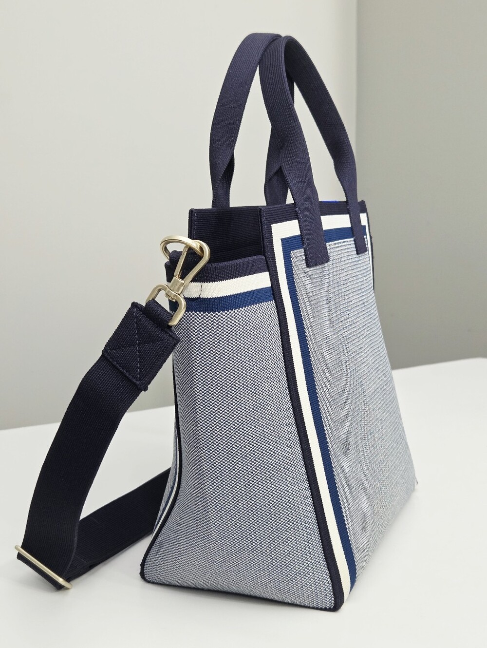 EXCELLENT RARE ROTHY'S THE HANDBAG - RIVER BLUE - Picture 5 of 10